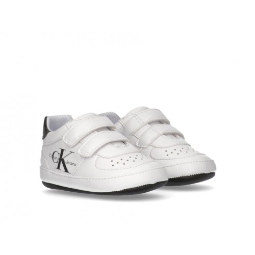 Calvin Klein sneaker αγκαλιάς λευκό V0B4-80715-1433X002