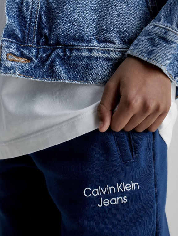 Calvin Klein φόρμα μπλε IB0IB01282-C5F