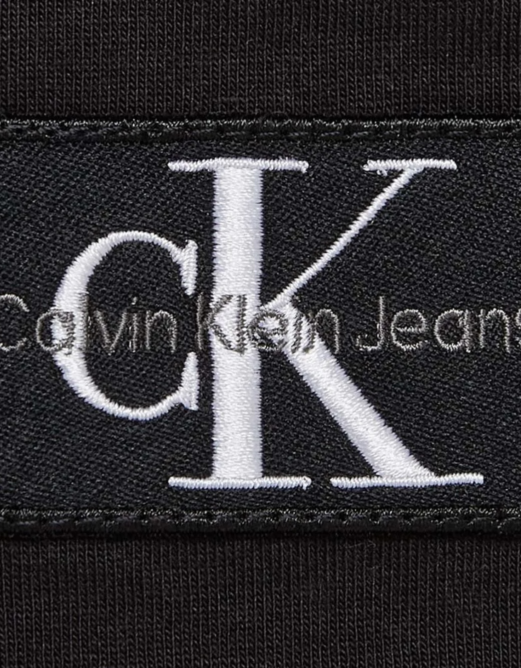 Calvin Klein μπλούζα μαύρη IB0IB02244-BEH