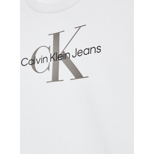 Calvin Klein λευκή μπλούζα IN0IN00005-YAF