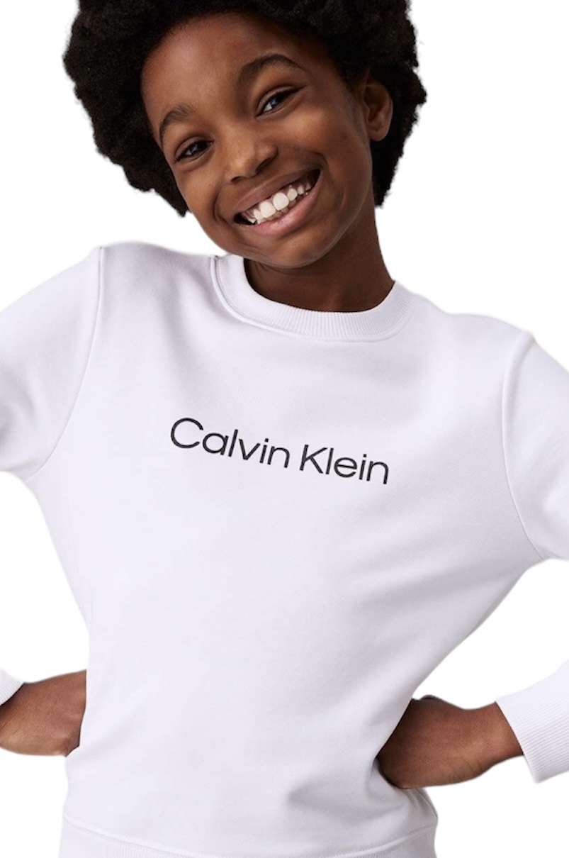 Calvin Klein φούτερ λευκό IU0IU00680-YAF