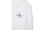 Calvin Klein μπλούζα λευκή IU0IU00677-YAF