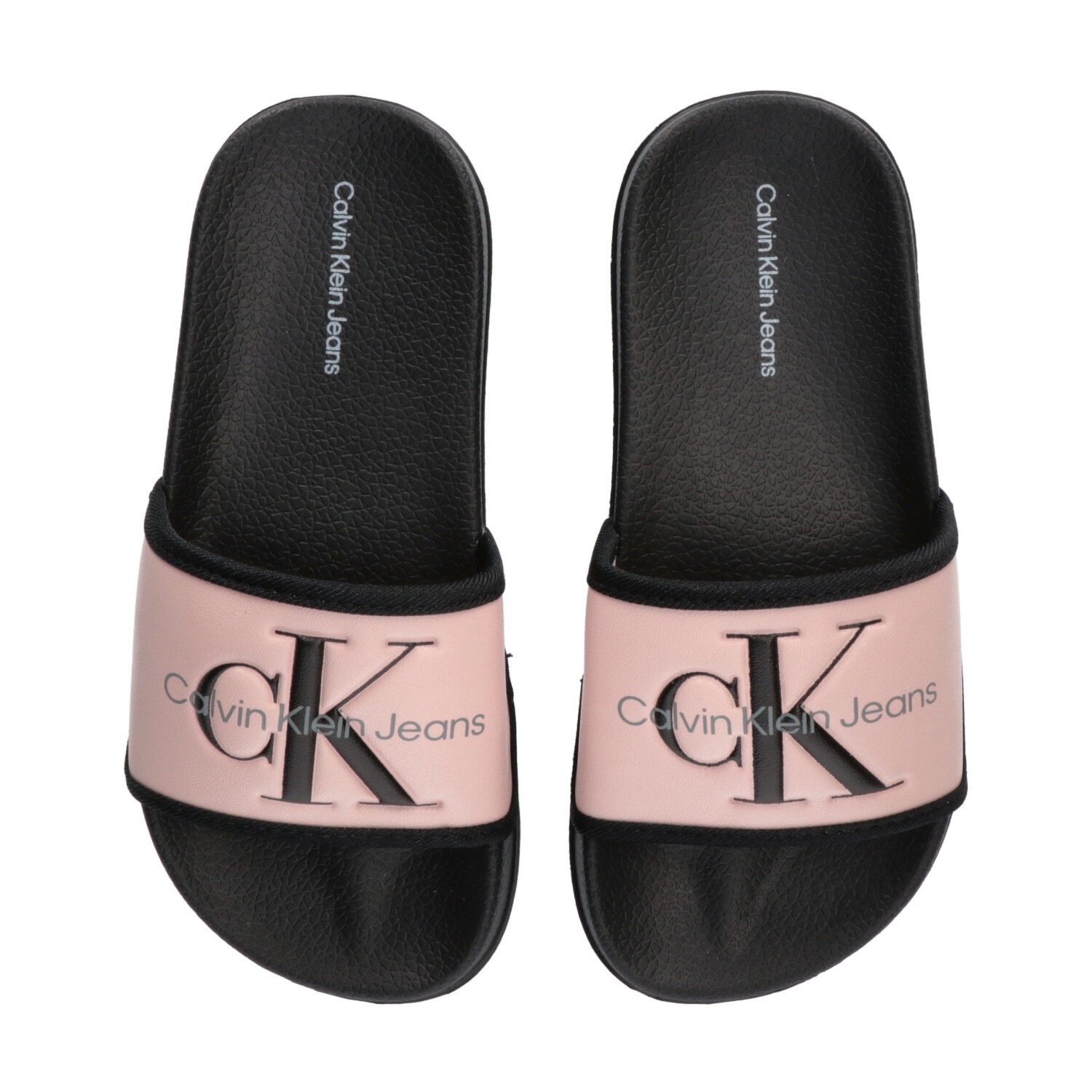 Calvin Klein παντόφλα slide μαύρη V3A0-80528-1172X966