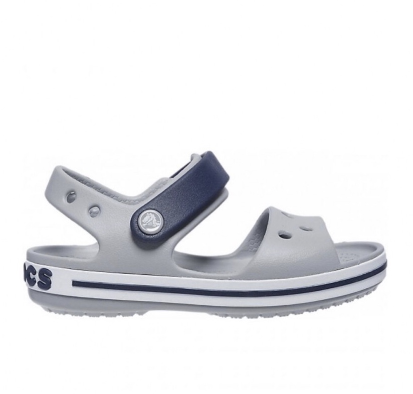 Crocs crocband sandal kids 12856-01U light grey/navy