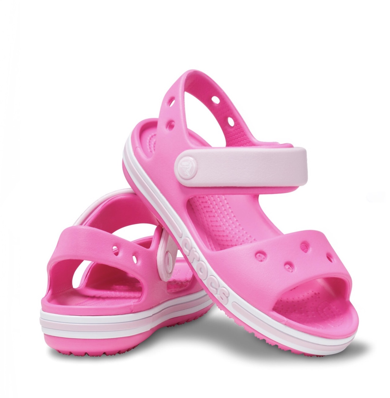 Crocs sandal electric pink 205400-6QQ