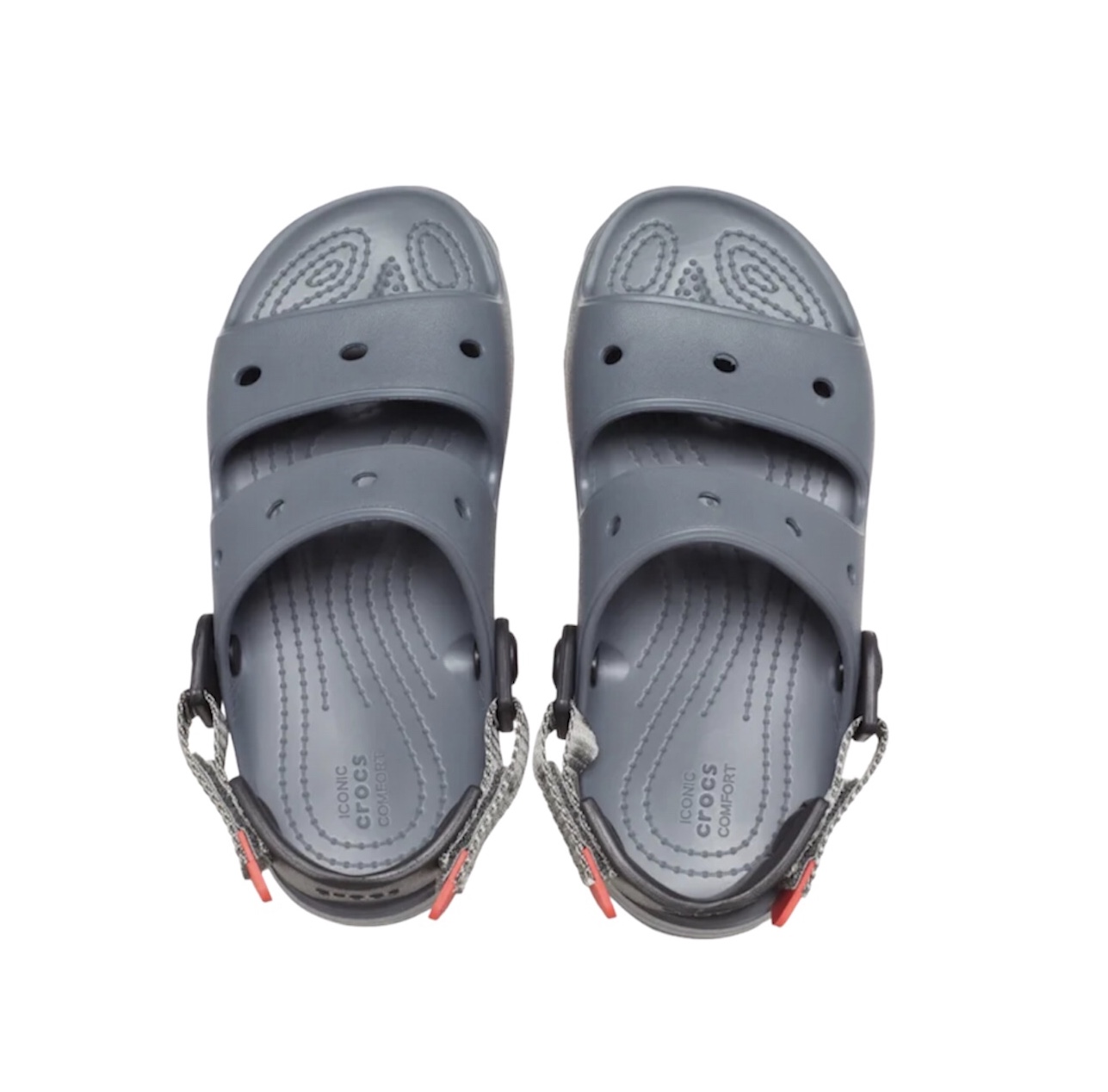 Crocs sandal γκρι slate grey 207707-0DA