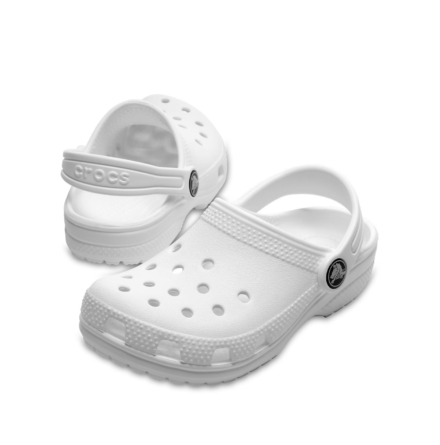 Crocs σαμπό λευκό classic clog 206991-100