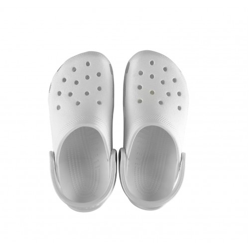 Crocs σαμπό λευκό classic clog 206991-100