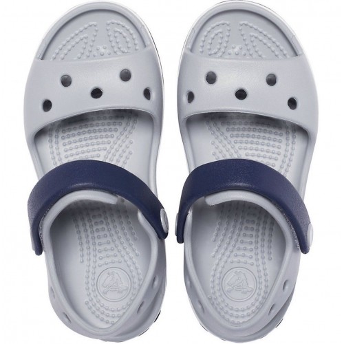 Crocs crocband sandal kids 12856-01U light grey/navy