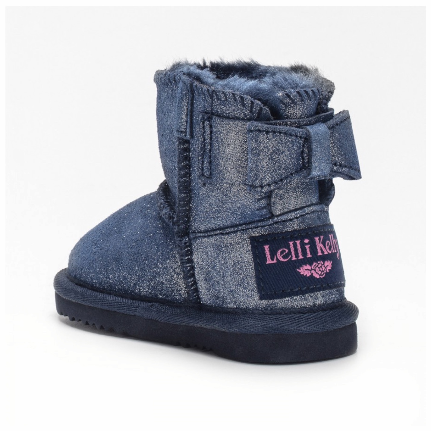 Lelli Kelly μποτάκι LK6678 BLU GLITTER