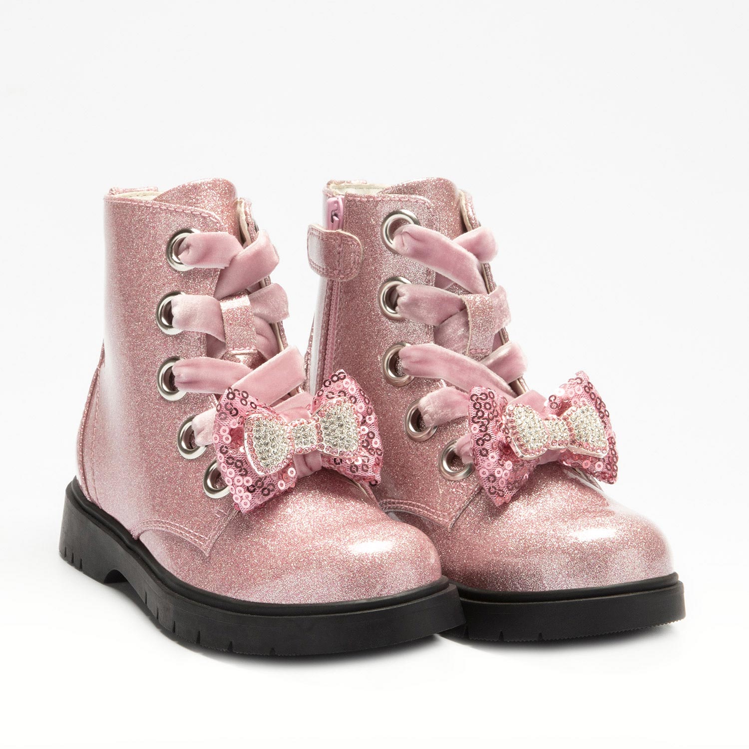 Lelli Kelly μποτάκι ροζ γκλίτερ LKHF3736 glitter rosa