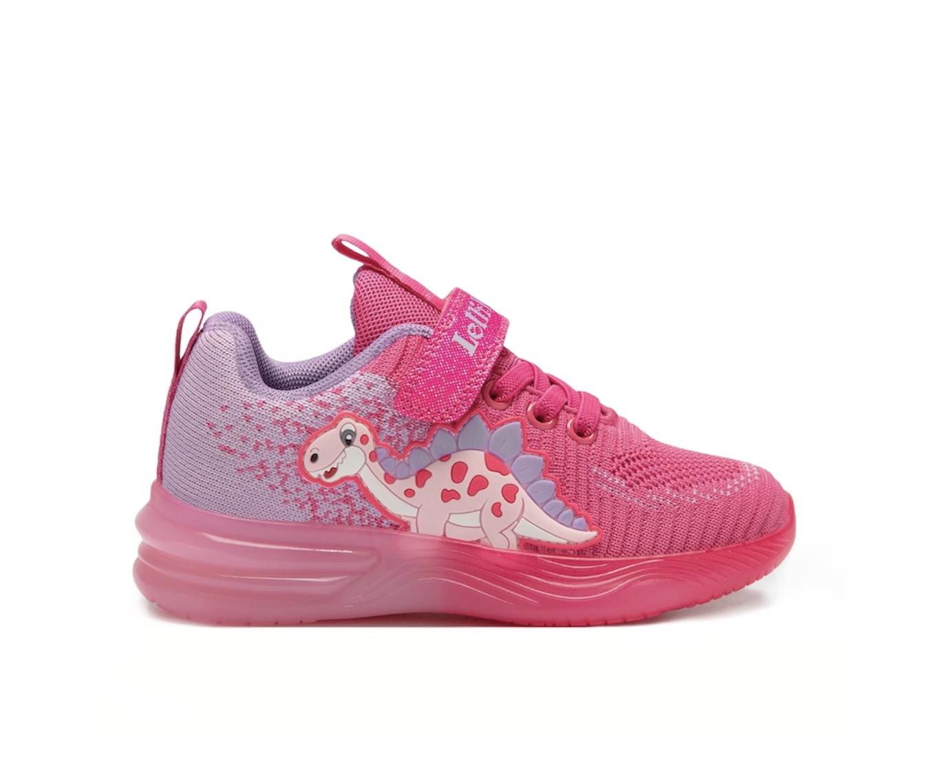 Lelli Kelly sneaker με φωτάκια φούξια LKAL3454