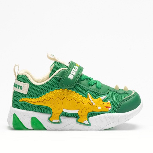 Bull Boys sneaker TRICERATOPO πράσινο DNAL4510 VERDE FORESTA