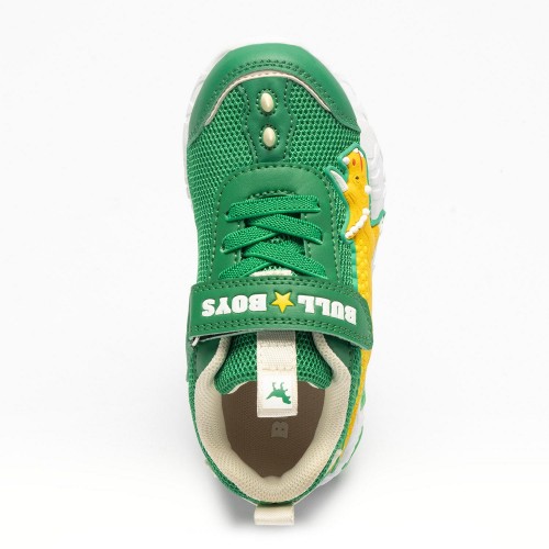 Bull Boys sneaker TRICERATOPO πράσινο DNAL4510 VERDE FORESTA