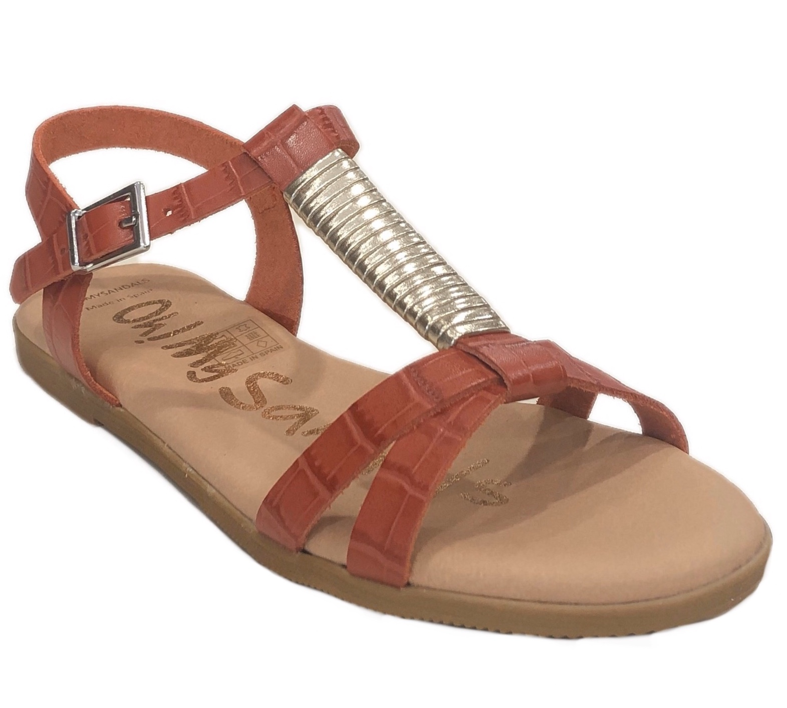 Oh my Sandals πέδιλο 4622 κόκκινο