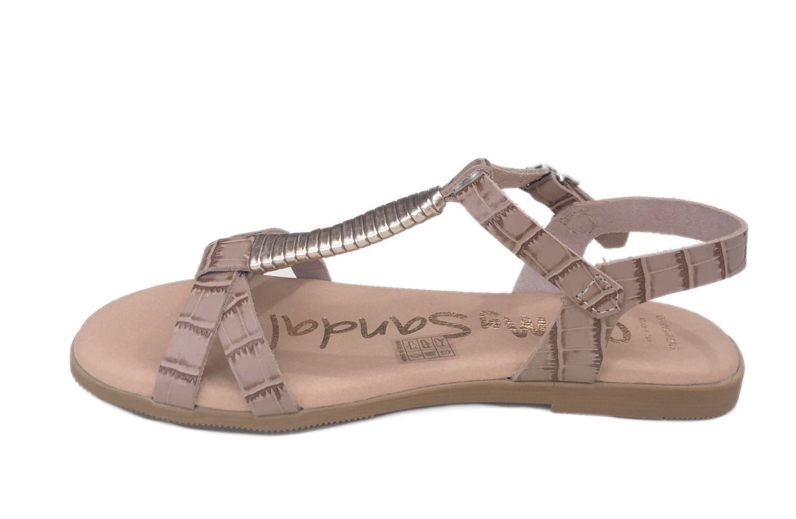 Oh my Sandals πέδιλο 4622 nude