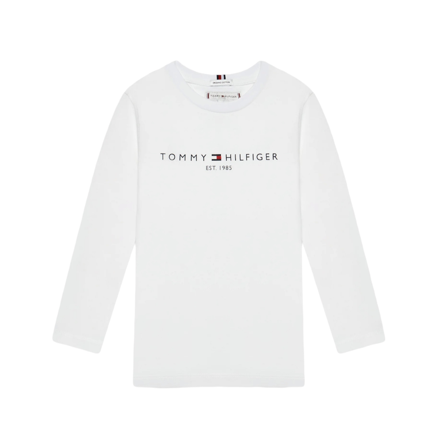 Tommy Hilfiger μπλούζα λευκή KS0KS00202-YBR