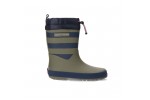 Tommy Hilfiger γαλότσες χακί με μπλε T3X6-33168-0047X055