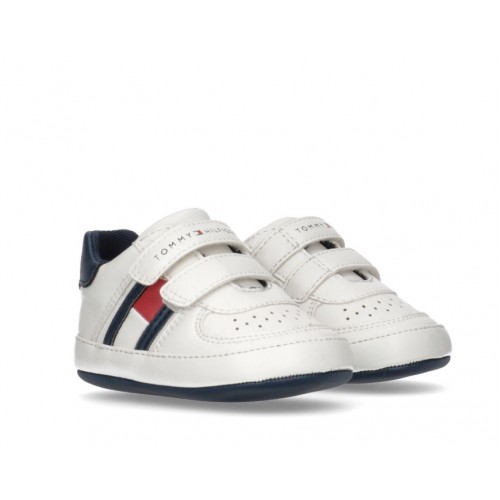 Tommy Hilfiger sneaker αγκαλιάς λευκό T0B4-33090-1433A473