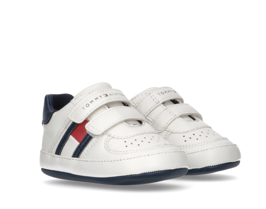 Tommy Hilfiger sneaker αγκαλιάς λευκό T0B4-33090-1433A473