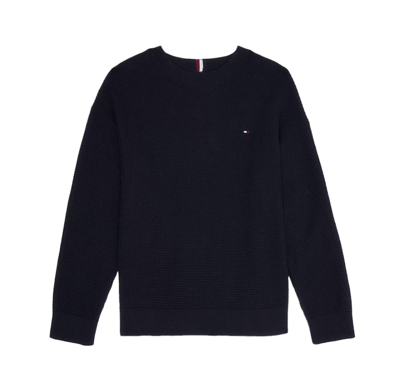 Tommy Hilfiger λεπτό πουλόβερ μπλε KB0KB08504-DW5