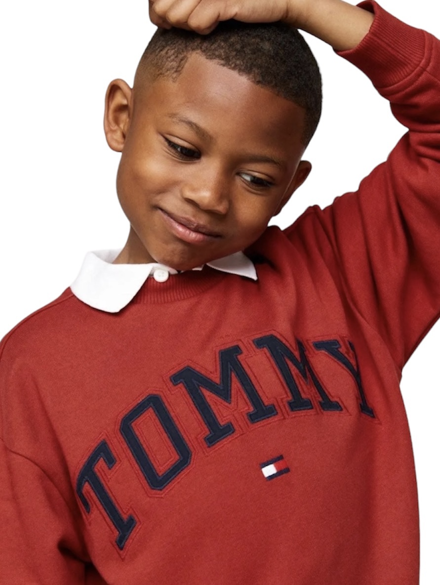 Tommy Hilfiger φούτερ μπορντό KB0KB09119-XNN