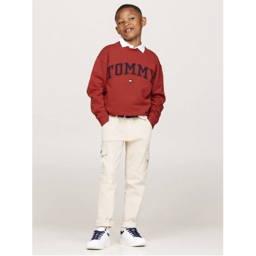 Tommy Hilfiger φούτερ μπορντό KB0KB09119-XNN