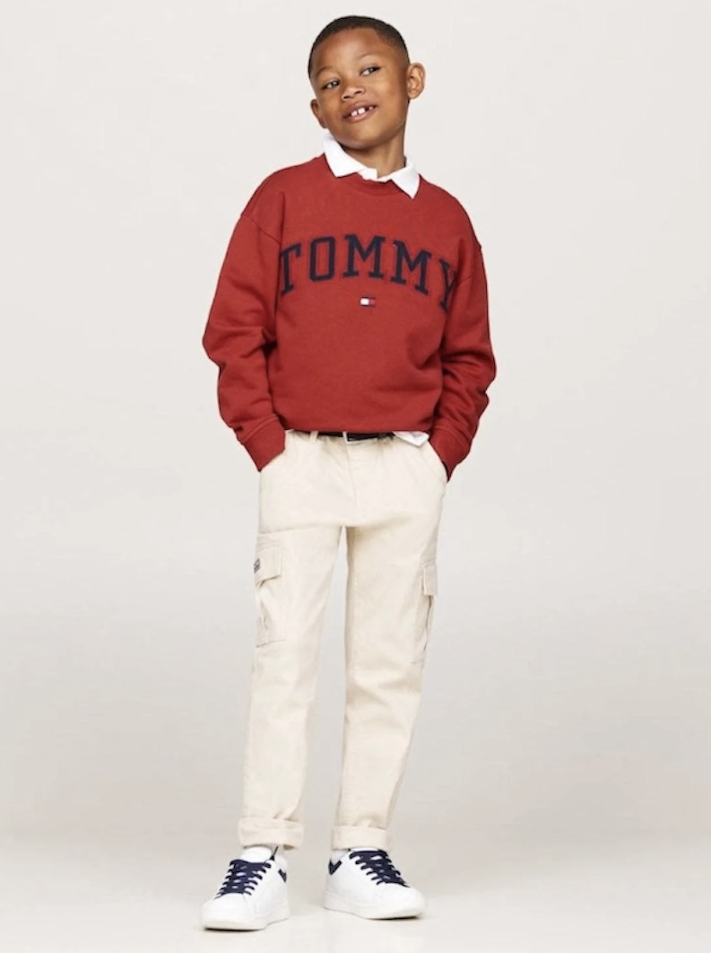 Tommy Hilfiger φούτερ μπορντό KB0KB09119-XNN