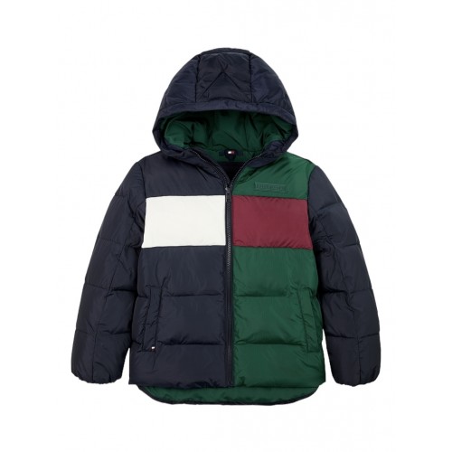 Tommy Hilfiger μπουφάν μπλε KB0KB09209-L6K