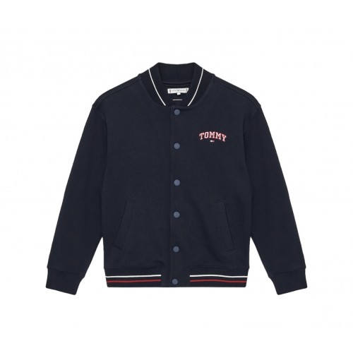 Tommy Hilfiger ζακέτα bomber μπλε KS0KS00570-DW5