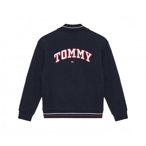 Tommy Hilfiger ζακέτα bomber μπλε KS0KS00570-DW5