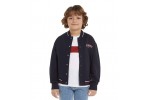 Tommy Hilfiger ζακέτα bomber μπλε KS0KS00570-DW5