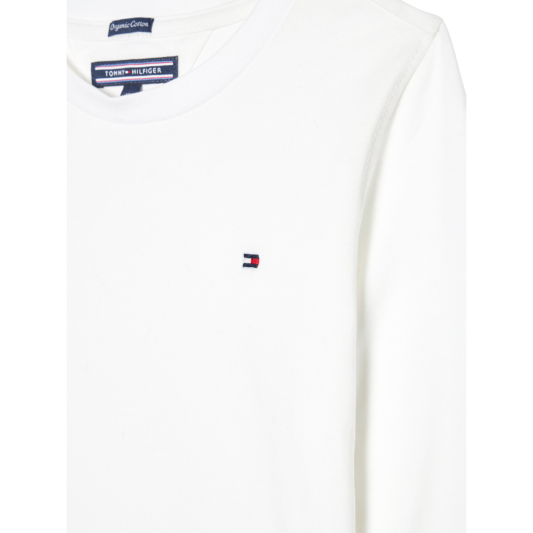 Tommy Hilfiger μπλούζα λευκή KB0KB04141-123