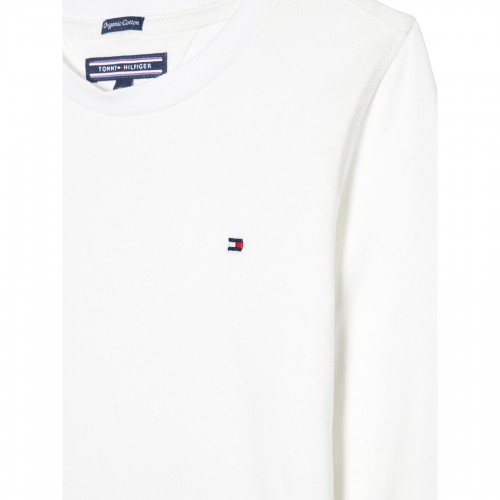 Tommy Hilfiger μπλούζα λευκή KB0KB04141-123