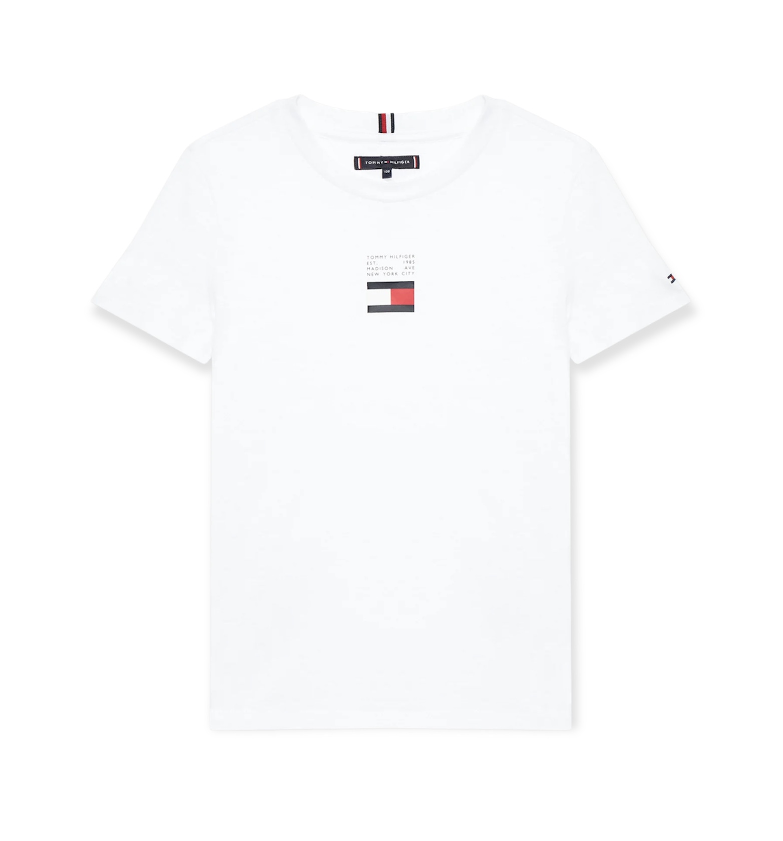 Tommy Hilfiger μπλούζα λευκή KB0KB08033-YBR