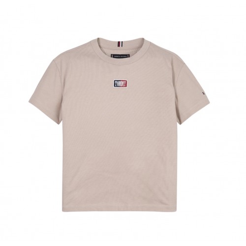 Tommy Hilfiger μπλούζα μπεζ KB0KB08025-RAZ