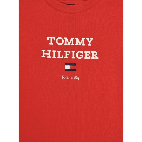 Tommy Hilfiger μπλούζα κόκκινη KB0KB08671-XND