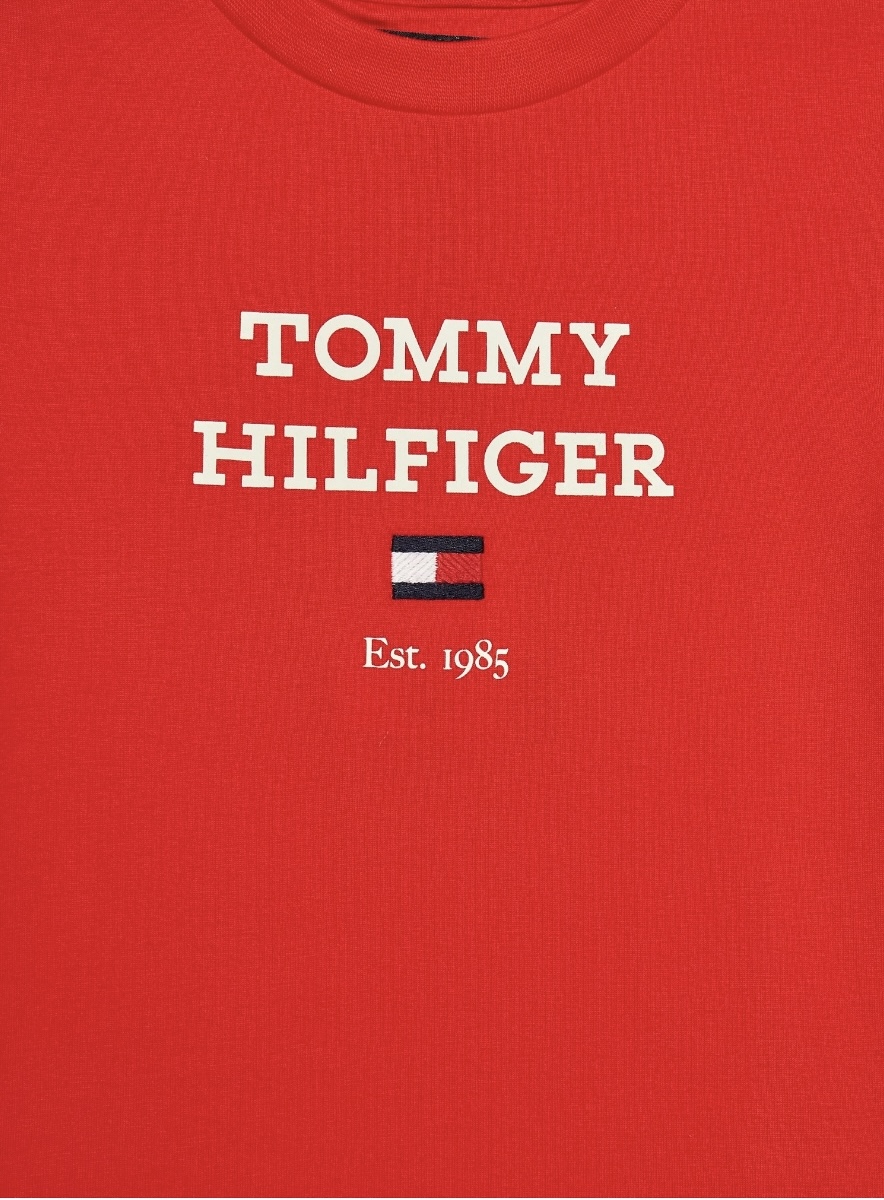 Tommy Hilfiger μπλούζα κόκκινη KB0KB08671-XND