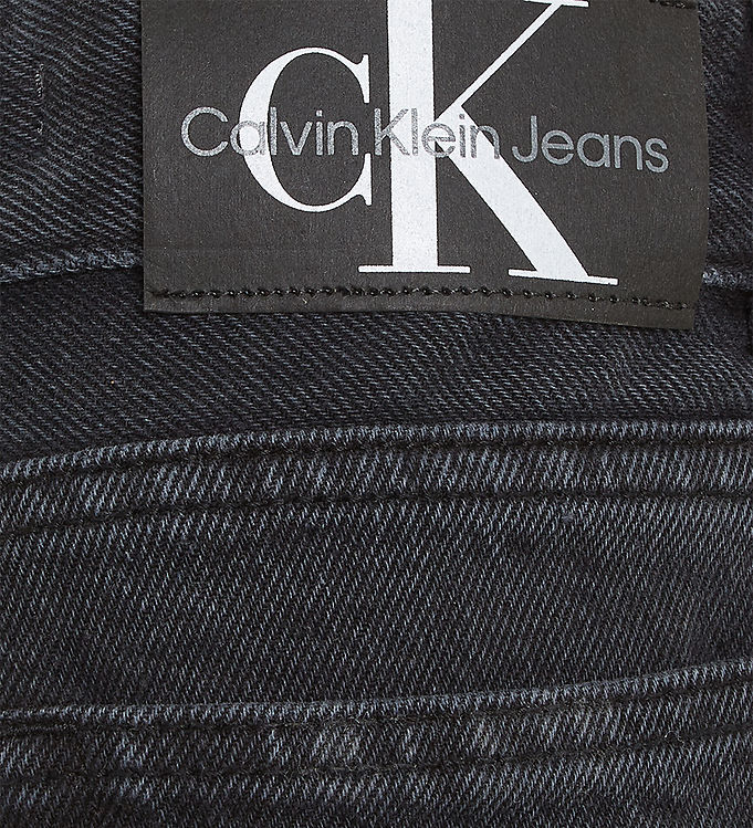 Calvin Klein cargo τζιν μαύρο IB0IB01908-1BY