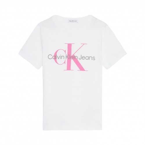 Calvin Klein μπλούζα λευκή IU0IU00460-YAF