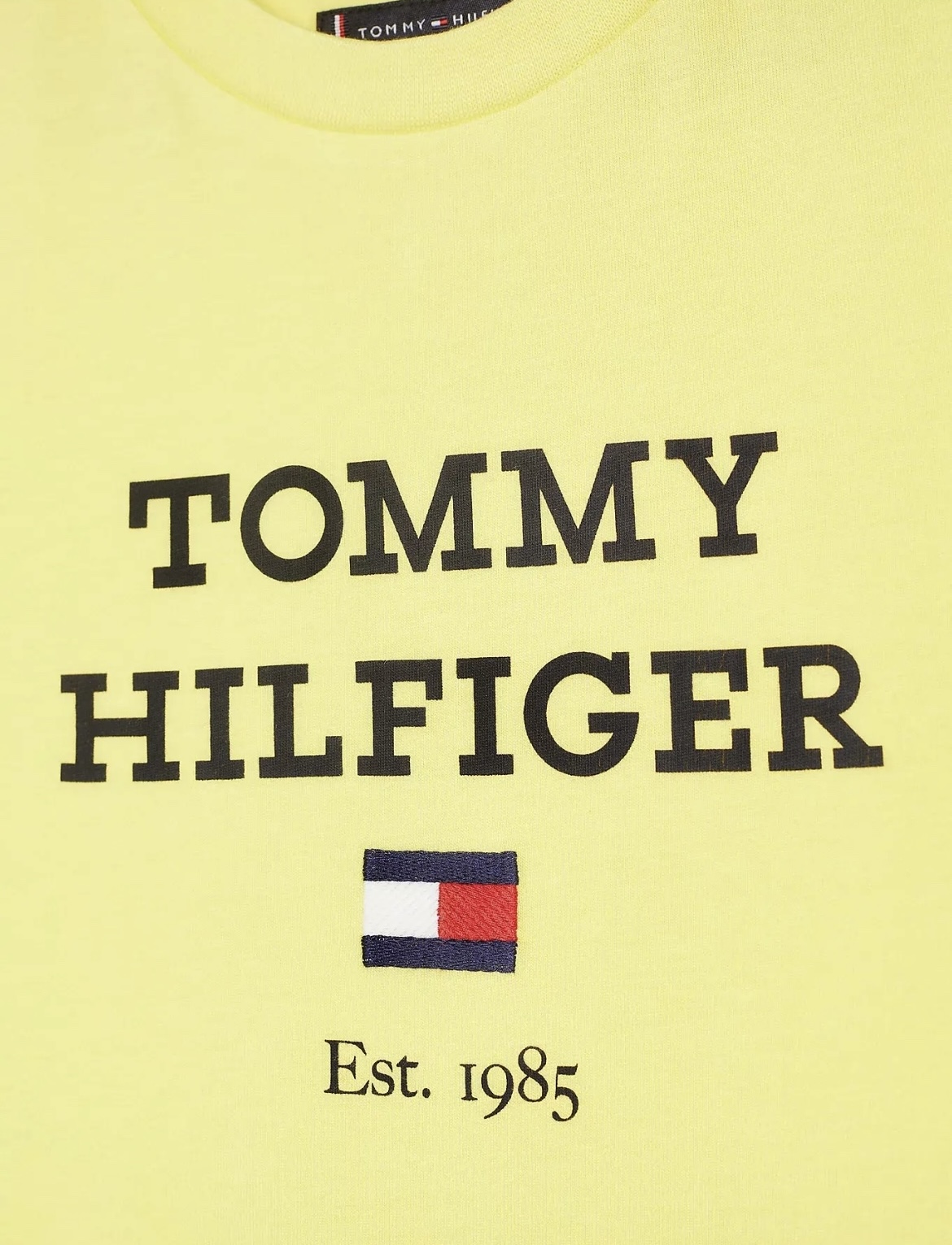 Tommy Hilfiger μπλούζα κίτρινη KB0KB08671-ZHL