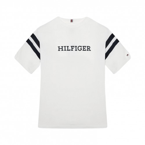 Tommy Hilfiger μπλούζα λευκή KB0KB08678-YBR