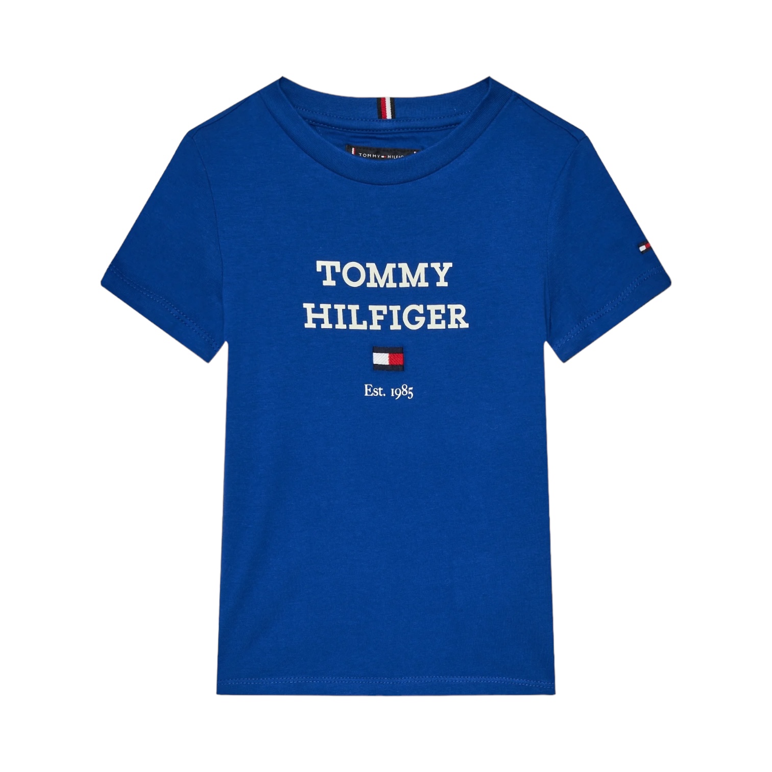 Tommy Hilfiger μπλούζα μπλε ηλεκτρίκ KB0KB08671-C66