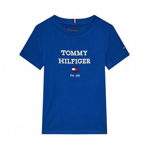 Tommy Hilfiger μπλούζα μπλε ηλεκτρίκ KB0KB08671-C66