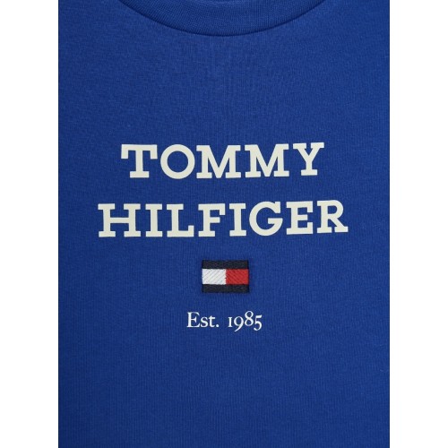 Tommy Hilfiger μπλούζα μπλε ηλεκτρίκ KB0KB08671-C66