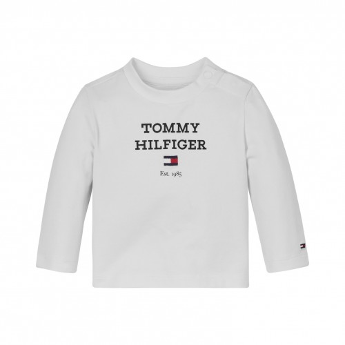 Tommy Hilfiger μπλούζα λευκή KN0KN01760-YBR