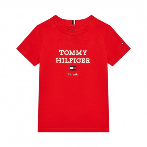 Tommy Hilfiger μπλούζα κόκκινη KB0KB08671-XND