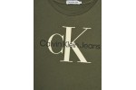 Calvin Klein μπλούζα χακί IU0IU00460-LDY