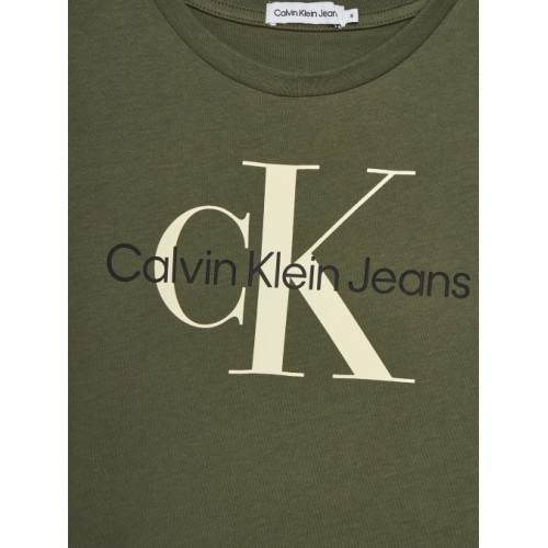 Calvin Klein μπλούζα χακί IU0IU00460-LDY