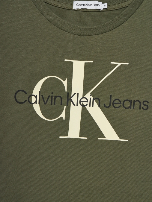 Calvin Klein μπλούζα χακί IU0IU00460-LDY